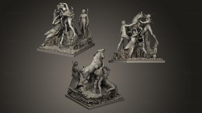 Статуи античные и исторические Farnese Bull